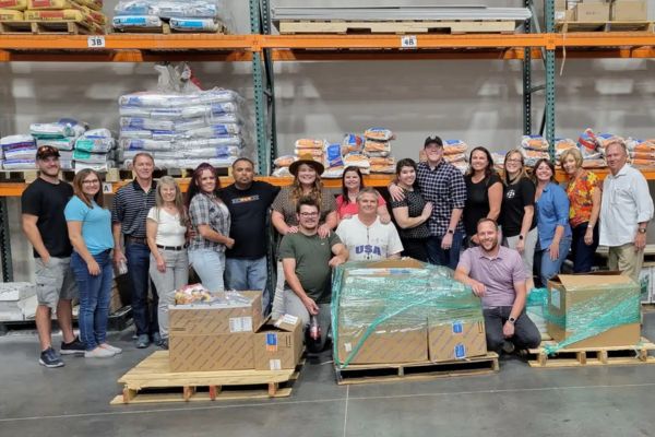 Bowcutt's Flooring America team photo